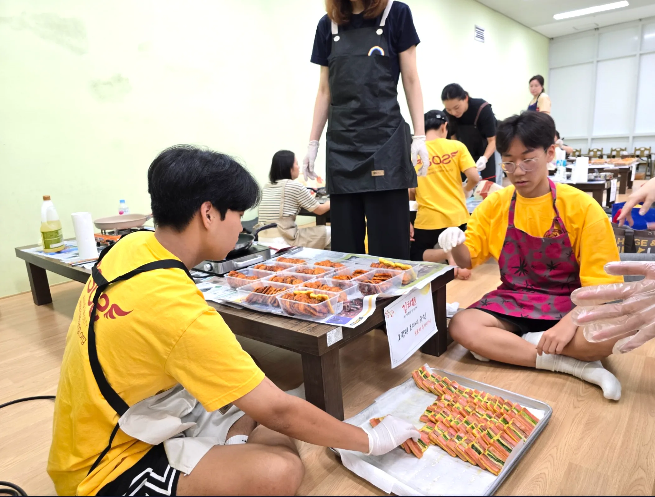 Chuseok Cooking for Elderly Citizens